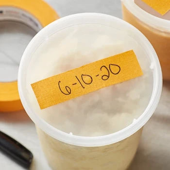 Shurtape CP 631 0.9" x 60 Yards Orange General Masking Tape - 36/Case