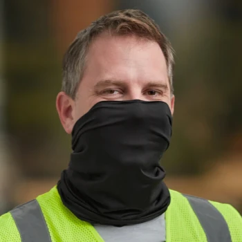 Ergodyne 42126 Chill-Its 6487 Black Cooling Multi-Band Face / Head Covering