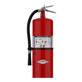 Amerex A413 20 lb. Purple K Dry Chemical Fire Extinguisher with Hose and Nozzle 11215 - UL Rating 120B:C