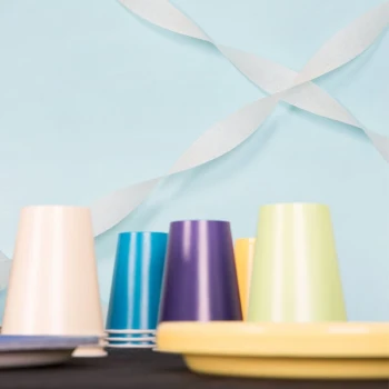 Creative Converting 078280 81' Ivory Streamer Paper - 12/Case