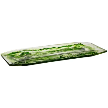 Bon Chef 23 1/4" x 7 3/4" Rectangular Eden Resin Platter