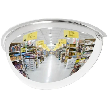 See All Industries 26" Plastic Half Dome 180 Degree Security Mirror PV26-180