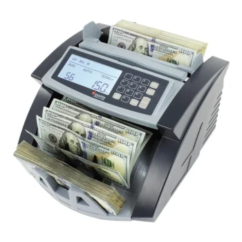 Cassida B-5520UM 1,300 Bill Per Minute 1-Pocket Back Loading Bill Counter with UV / Magnetic Counterfeit Detection