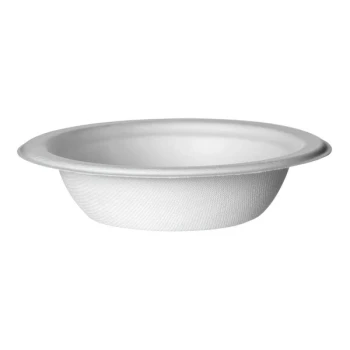 Eco-Products Vanguard 12 oz. Compostable Sugarcane Round Bowl - 1,000/Case