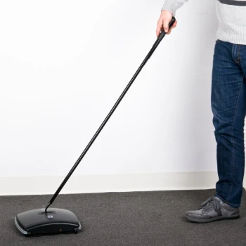 Rubbermaid® FG421388BLA Executive Series™ Dual Brush Floor Sweeper - 9 1/2"