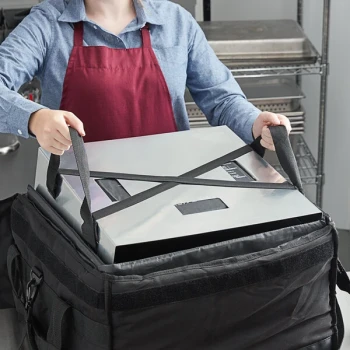 Vesture Aluminum Shelf for Delivery and Catering Bags - 17 3/4" x 17" x 6 1/4"