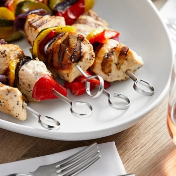 Vollrath 10" Stainless Steel Flat Skewer 47173 - 36/Case