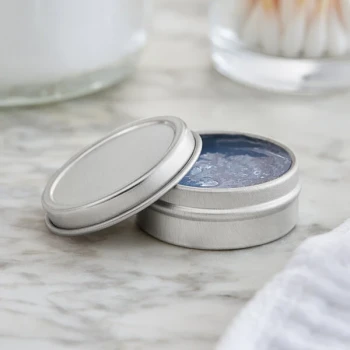 0.25 oz. Silver Flat Tin with Slip Cover - 3,600/Case