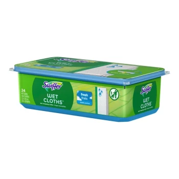 Swiffer® Sweeper 10037000351556 Disposable Wet Mopping Pads with Open Window Fresh Scent - 144/Case