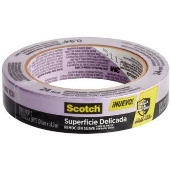3M Scotch™ 0.9" x 60 Yards Purple Delicate Surface Painter's Tape 2080-24EC