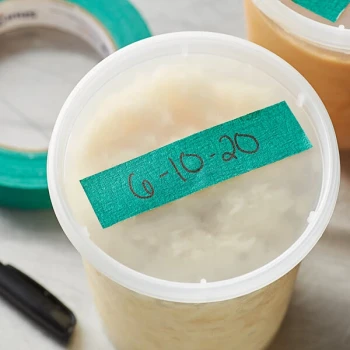 Shurtape CP 631 0.9" x 60 Yards Green General Masking Tape - 36/Case
