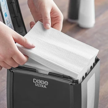 Dixie Ultra White 2-Ply Interfold Paper Dispenser Napkin - 6,000/Case