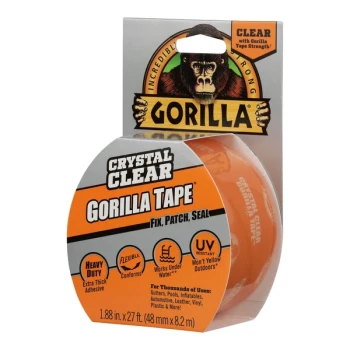 Gorilla Crystal Clear 1.88" x 9 Yard Clear Tape 6027002
