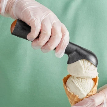 Choice #20 Non-Stick Gold Ice Cream Scoop / Dipper - 2 oz.