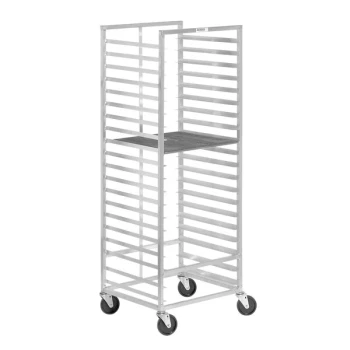 Channel 554A 9 Screen Bottom Load Donut Screen Rack - Assembled