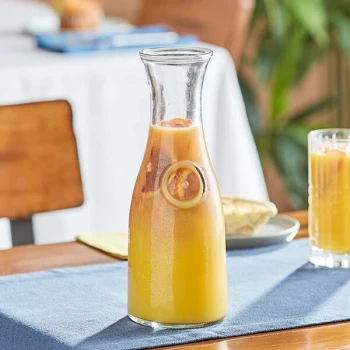 Anchor Hocking 139UR Excellency 34 oz. Glass Carafe - 12/Case