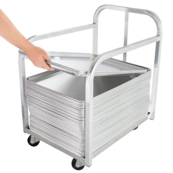 Advance Tabco PD-1 Bun Pan Transport Truck with Handle