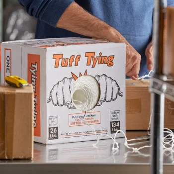 Seaboard Twine Company 1-Ply Polypropylene Industrial Twine 10 lb. Spool - 8500' / Carton