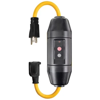 Lind Equipment 25080L-2025 Inline GFCI Cord Set with Indicator Light - 25' 12/3 Cord