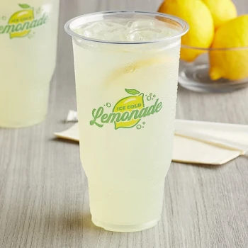 Carnival King 32 oz. PET Lemonade Cup - 50/Pack