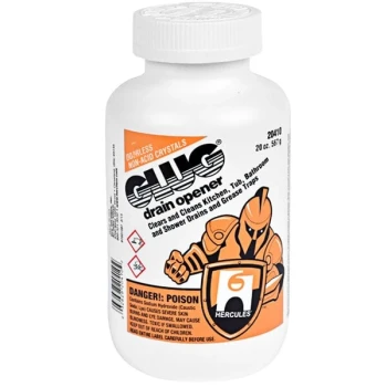 Hercules by Oatey Glug 20410 20 oz. Crystals Drain Opener