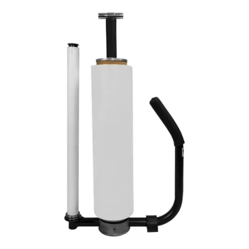 Encore Packaging 12"-20" Steel Pistol-Grip Ultra Stretch Wrap Dispenser with Roller Arm Extension and T-Handle EP-840