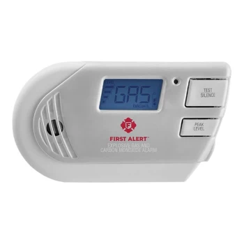 First Alert Plug-In Carbon Monoxide and Explosive Gas Alarm with Digital Display and Battery Backup FAJ1039760 - 120V