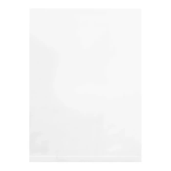 Lavex 5" x 18" 2 Mil Clear Flat Polyethylene Bag - 1,000/Case