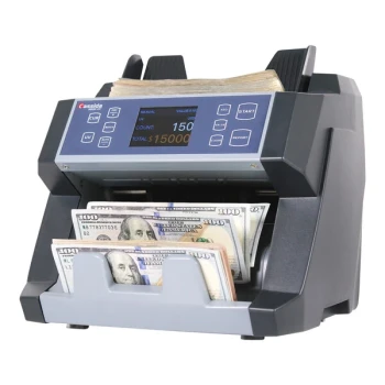 Cassida B-6600UM 1,400 Bill Per Minute 1-Pocket Top Loading Bill Counter with UV / Magnetic Counterfeit Detection