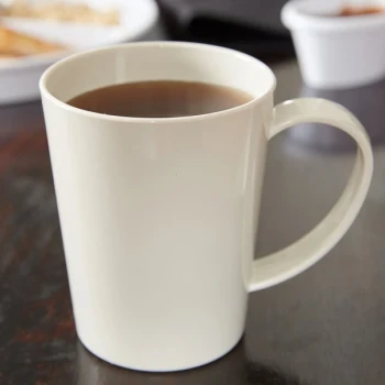 Carlisle 4306842 12 oz. Bone Tritan™ Mug - 12/Case