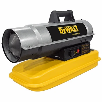 DeWalt Forced Air Kerosene Heater DXH75KT - 75,000 BTU