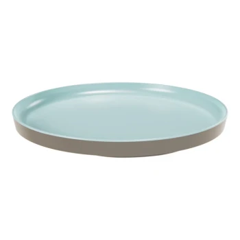 Dalebrook Mayfair from Global Tableware Collective 11'' Blue Round Melamine Plate / Bento Box Lid - 6/Case