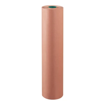 Lavex 36" x 520' 70 lb. Red Rosin Paper Roll
