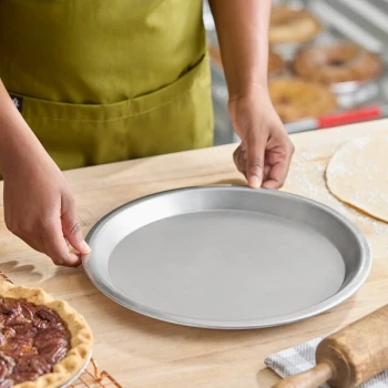 American Metalcraft 1300 11 7/8 inch x 7/8 inch 18 Gauge Aluminum Pie Pan
