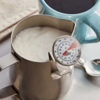 CDN IRB220-F ProAccurate Insta-Read 5" Hot Beverage and Frothing Thermometer - 0 to 220 Degrees Fahrenheit