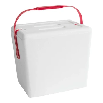 Lifoam Small Foam Cooler with Handle 11 3/4" x 8 3/4" - 84/Pallet
