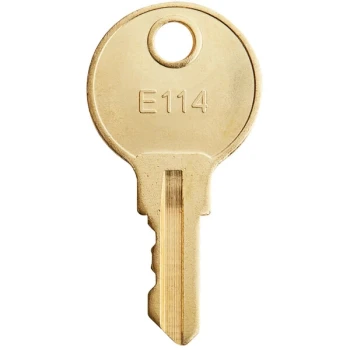 American Specialties, Inc. 10-E-114 Key for Dispenser Tumbler Locks