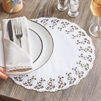 Hoffmaster 500259 14 1/2" Lace Doily - 1,000/Case