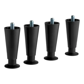 Avantco Ice 6" Black Enamel Ice Bin Leg Kit