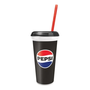 32 oz. Plastic Pepsi® Souvenir Cup - 200/Case