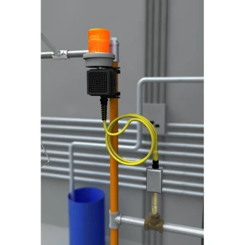 Guardian Equipment AP275-200 Combination Flashing Light and Alarm Horn for Safety Stations; Single Pole, Double Throw