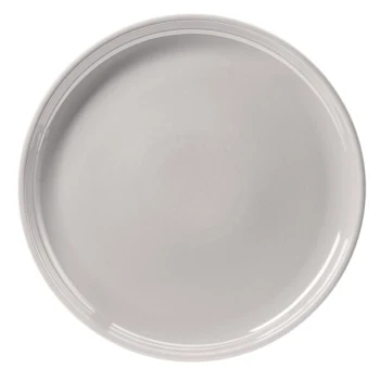 Hall China from Steelite International HL26130ABWA Bright White 13 1/4" China Chop Plate - 6/Case