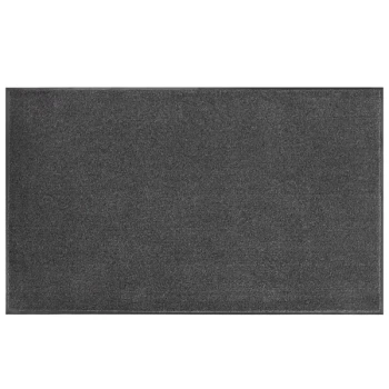 Lavex 2' x 3' Gray Olefin Indoor Entrance Mat