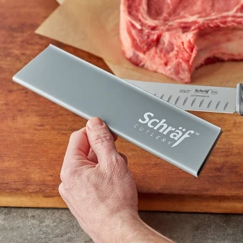 Schraf 11 1/4" x 2 1/2" Gray Polypropylene Blade Guard