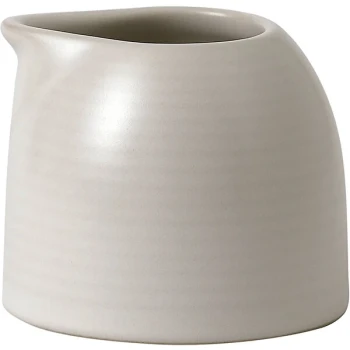 Dudson Evo 2 oz. Matte Pearl Stoneware Creamer by Arc Cardinal - 36/Case