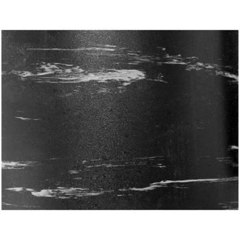 Durable Grand Stand 3' x 5' Marble Black Vinyl Anti-Fatigue Mat 544S35MBK - 1/2" Thick