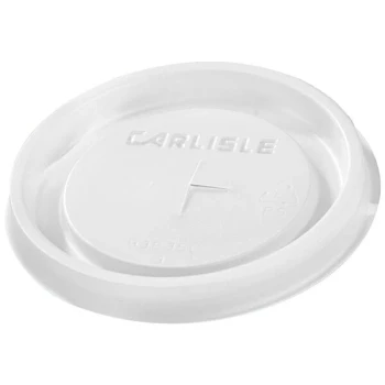 Carlisle 1110L30 Translucent Disposable Lid for Carlisle Bistro 1110 and Lorraine 43648 Tumblers - 1,000/Case