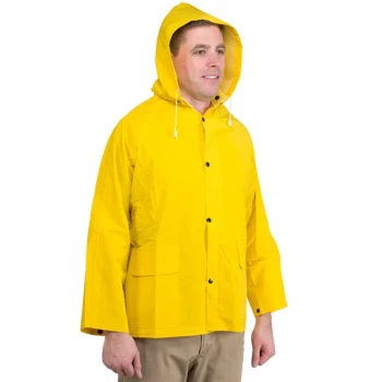 Cordova Yellow 2 Piece Rain Jacket - Small