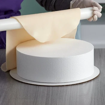 Baker's Lane 12" x 4" Foam Round Cake Dummy