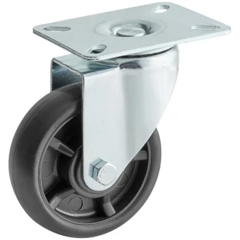 Avantco 17819301 4 inch Swivel Plate Caster